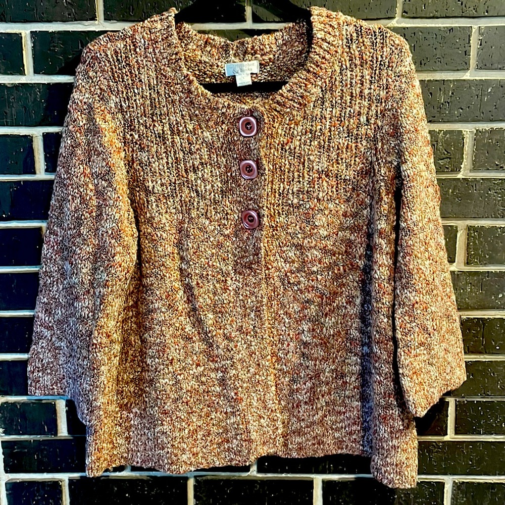 Christopher & Banks Women’s Large Acrylic Blend Sweater
